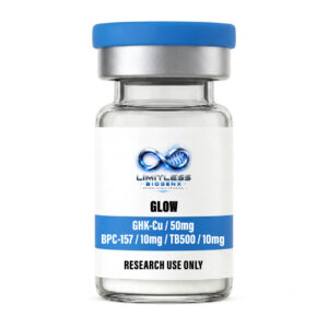 GLOW GHK-Cu 50mg | BPC-157 10mg | TB500 10mg